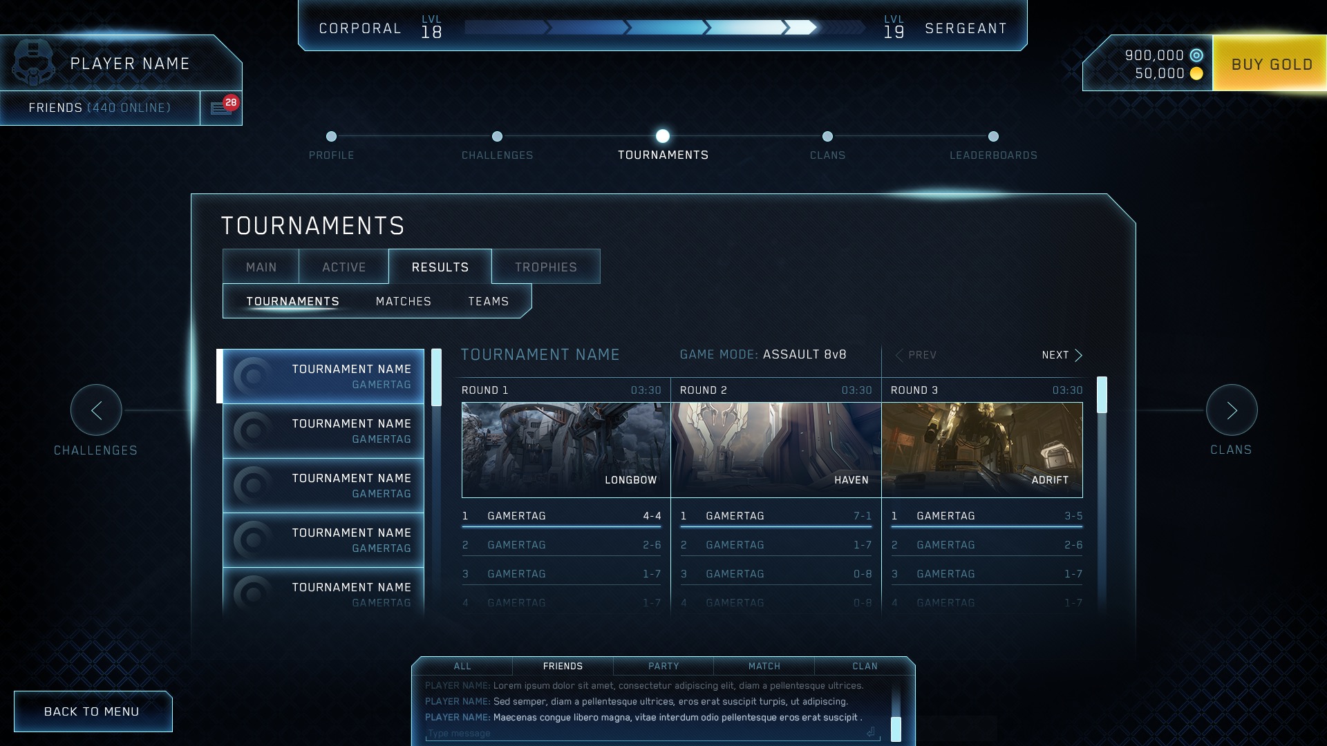 Halo Online - Tournaments