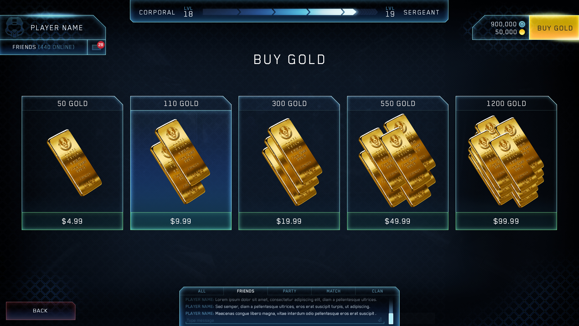 Buy gold