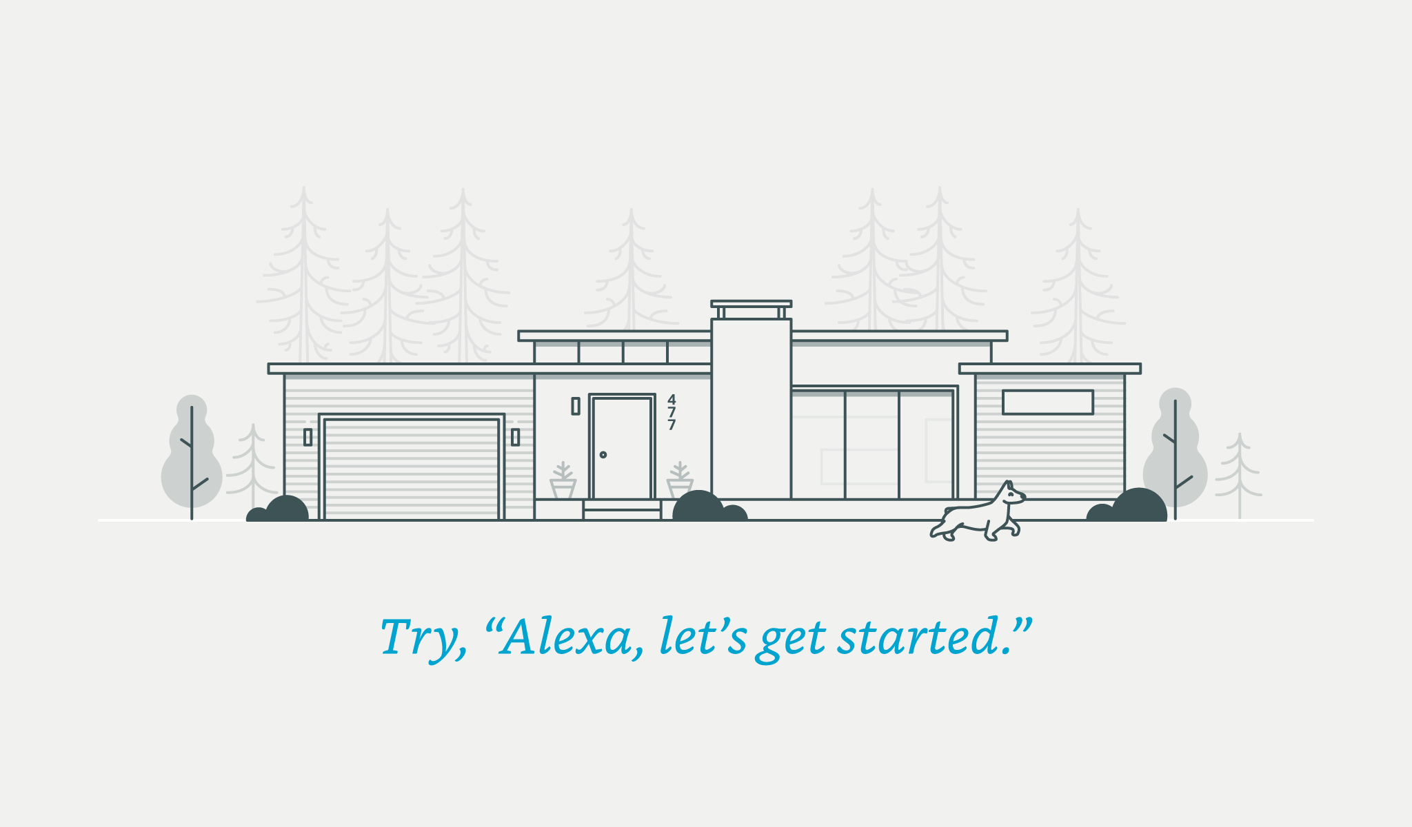 Things to Try — Alexa, let's get started.